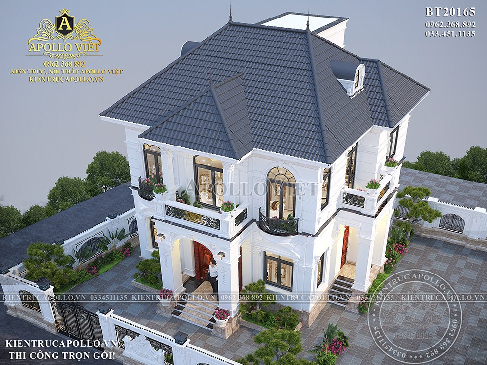 mau-thiet-ke-biet-thu-2-tang-mai-nhat-tan-co-dien-dep-6