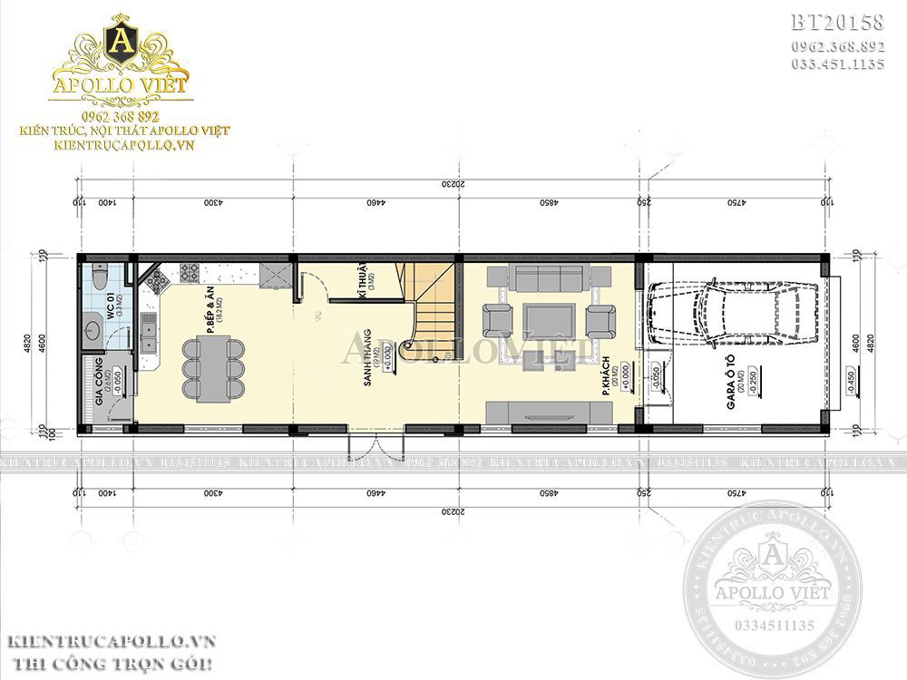 mau-cong-nang-thiet-ke-nha-pho-3-tang-mai-thai-tan-co-dien-chuan-phong-thuy