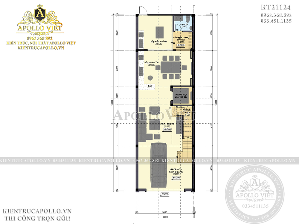 mat-bang-cong-nang-tang-1-mau-thet-ke-nha-pho-4-tang-hien-dai-dep