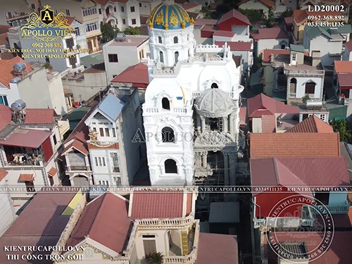 Khám phá Biệt thự 4 tầng 1 tum hoành tráng tại Hoài Đức LD20002