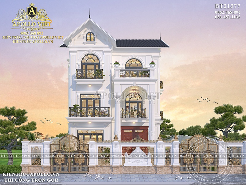 thiet-ke-biet-thu-tan-co-dien