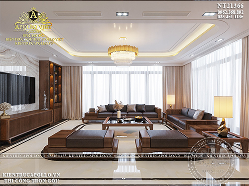 Đắm chìm mẫu nội thất hiện đại tinh tế tại Thái Nguyên NT21366