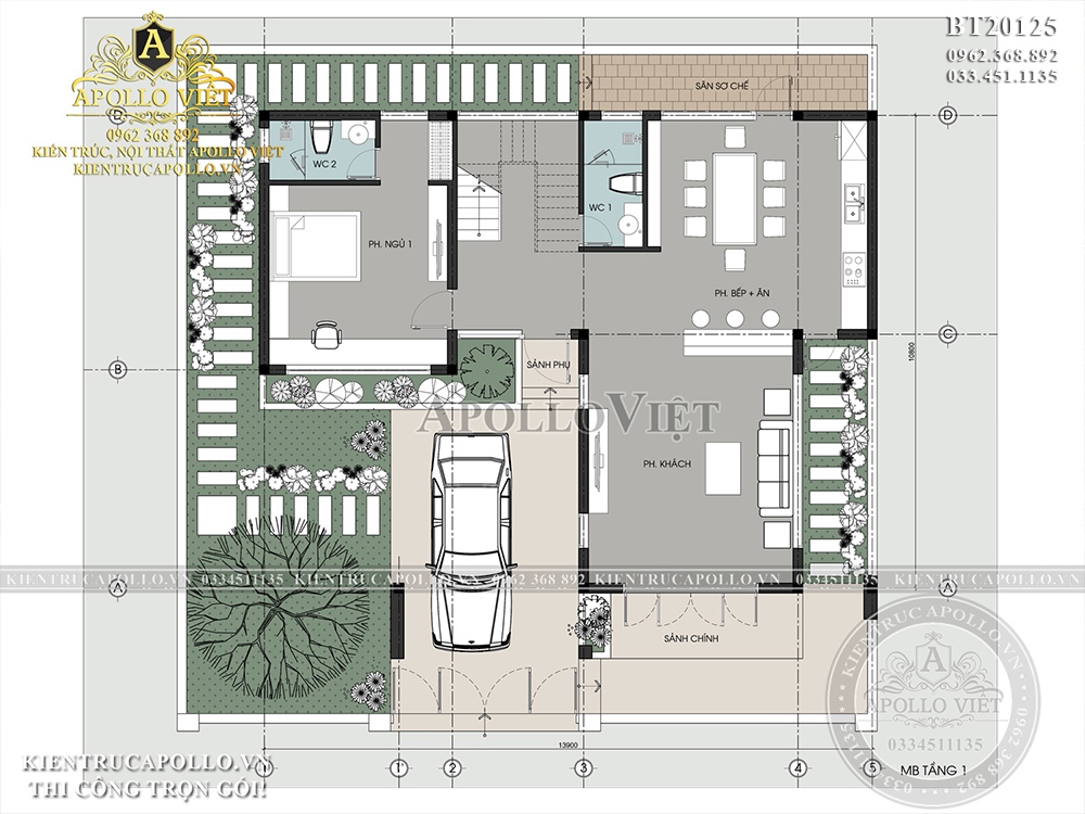 mat-bang-cong-nang-mau-thiet-ke-nha-biet-thu-hien-dai-2-tang-mai-nhat-1