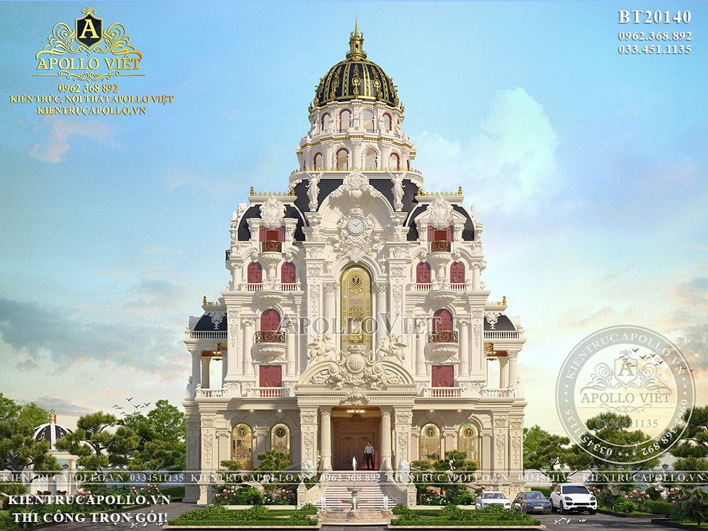 Biệt-thự-Lâu-đài-cổ-điển-3-tầng-1-tum-kết-hợp-văn-phòng-làm-việc-1