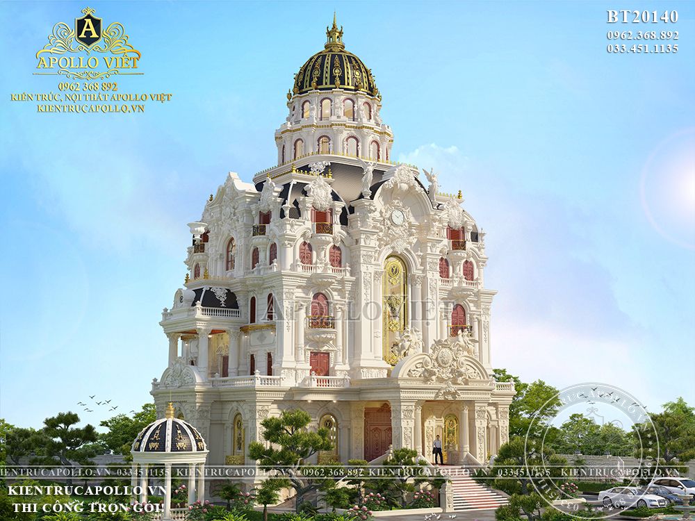 Biệt-thự-Lâu-đài-cổ-điển-3-tầng-1-tum-kết-hợp-văn-phòng-làm-việc-3