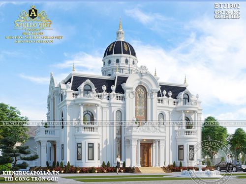 Chiêm ngưỡng mẫu lâu đài tân cổ điển HOT nhất hiện nay BT21302