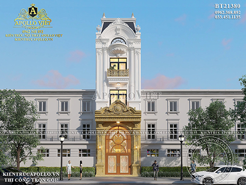 Chiêm ngưỡng mẫu thiết kế nhà phố tân cổ điển sang trọng BT21380