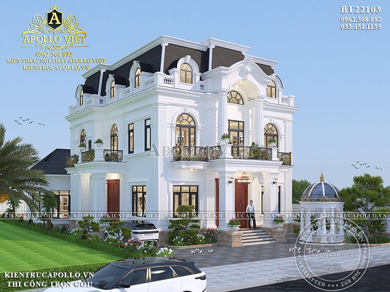 biet-thu-tan-co-dien-2-tang