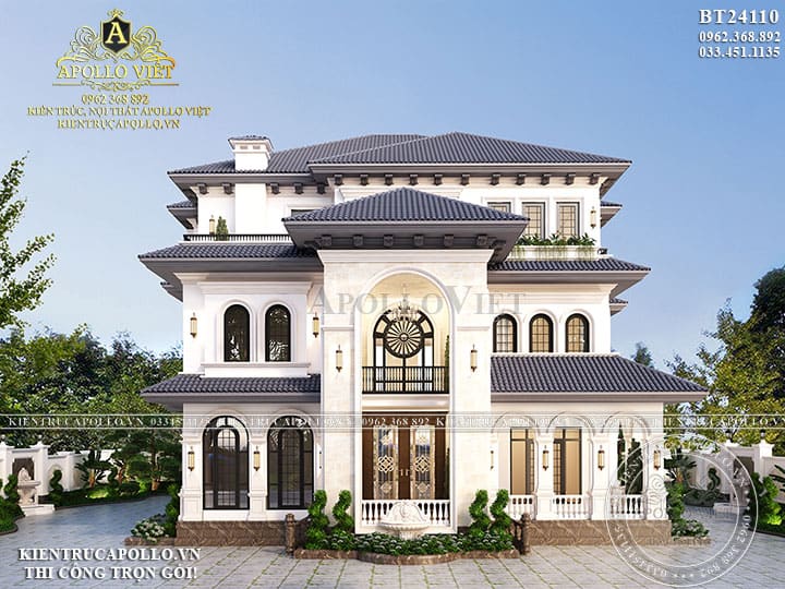 Top Mẫu Biệt Thự Địa Trung Hải Đẹp Nhất - Xu hướng 2026