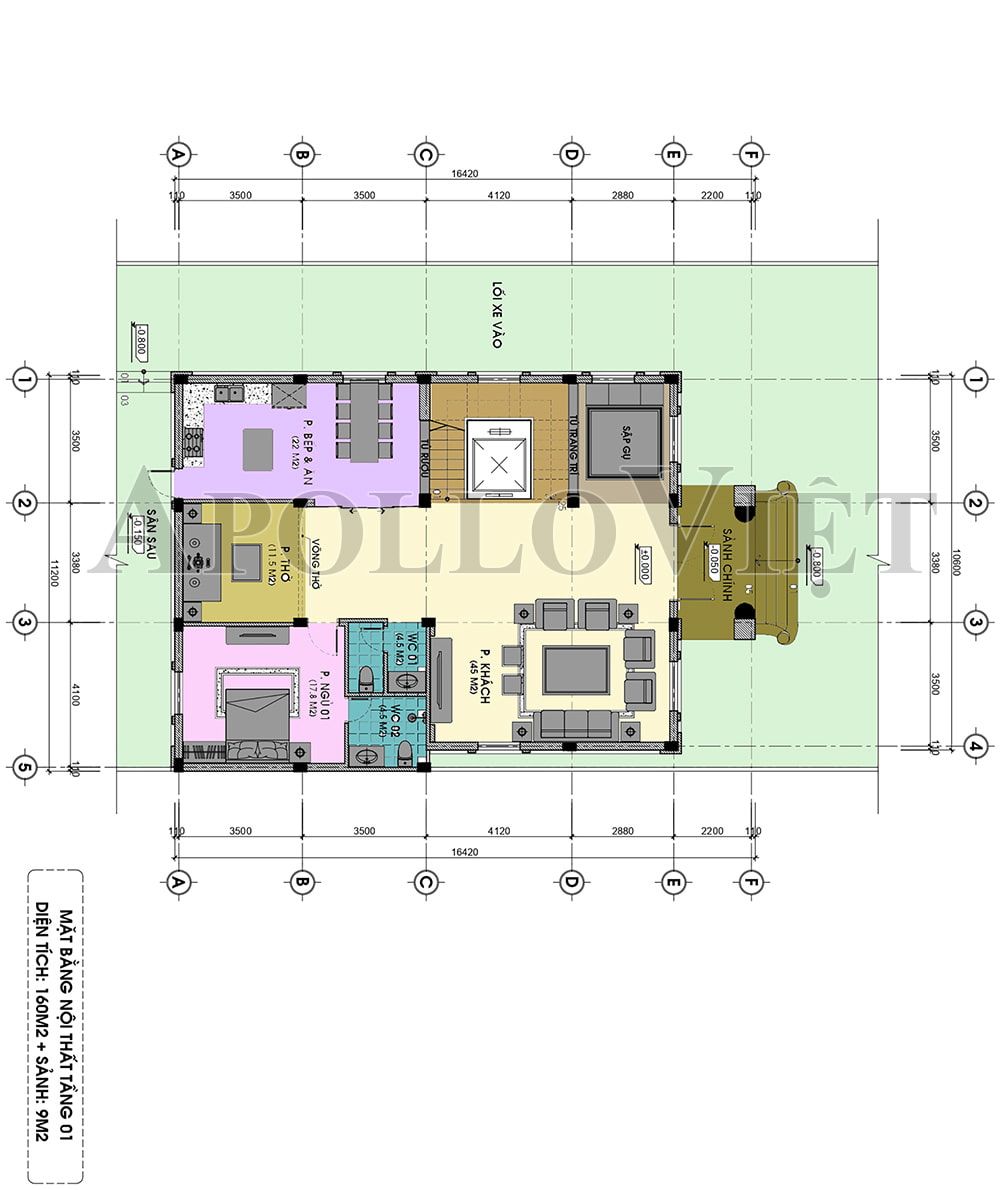 Tinh hoa kiến trúc hội tụ trong mẫu biệt thự tân cổ điển tại Bắc Ninh BT24132