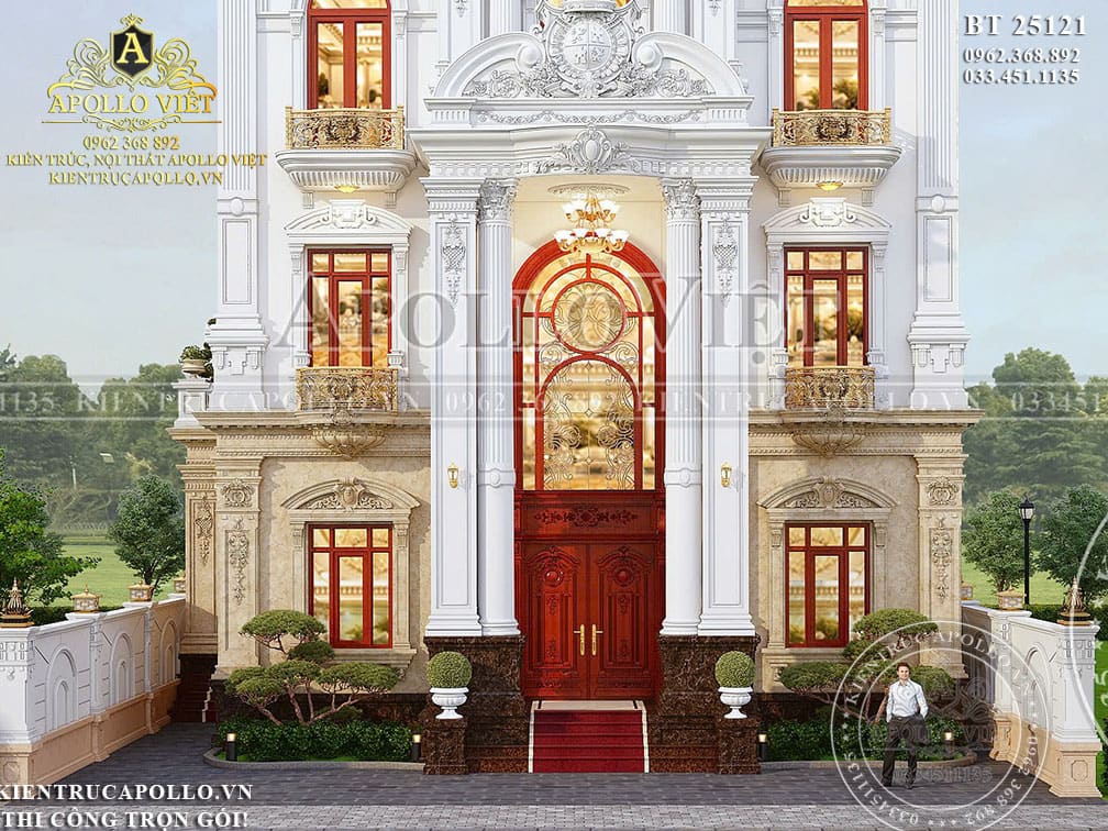 Mẫu Lâu Đài Tân Cổ Điển Sang Trọng Tại Cần Thơ – Kiệt Tác Kiến Trúc Đẳng Cấp BT25121