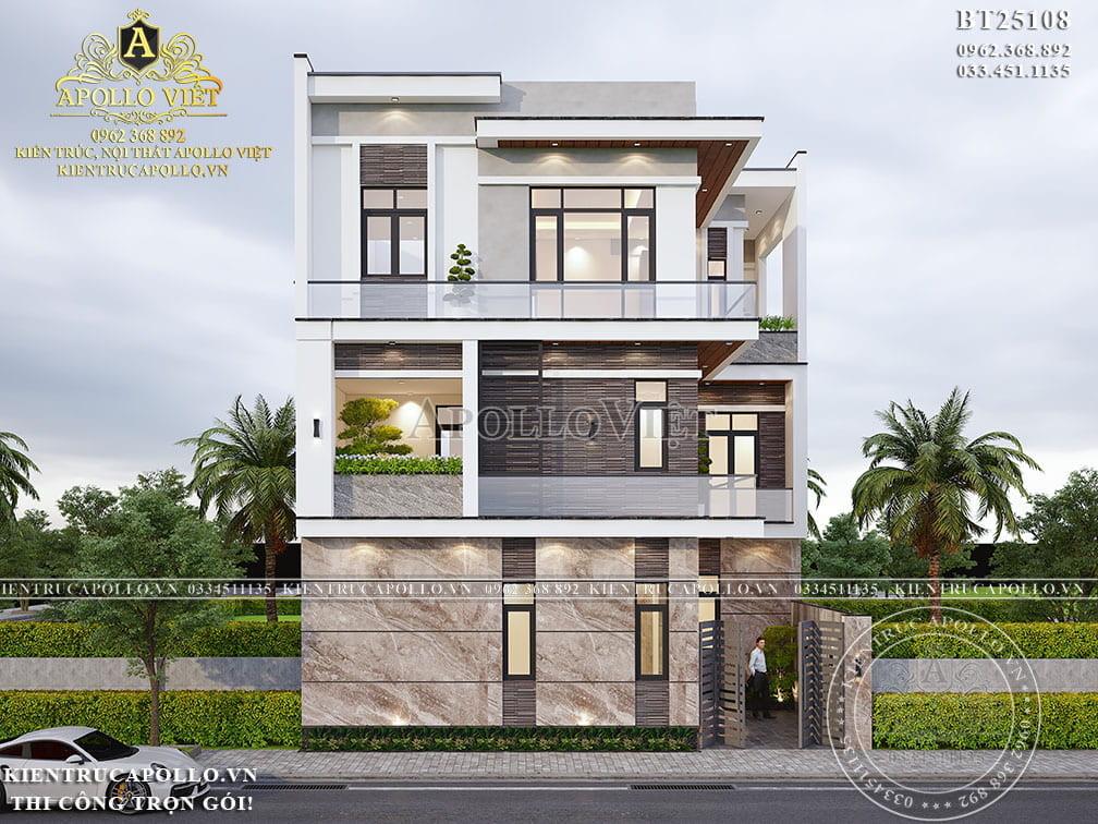 Khám Phá Biệt Thự Hiện Đại 3 Tầng Tại Bắc Ninh BT25108