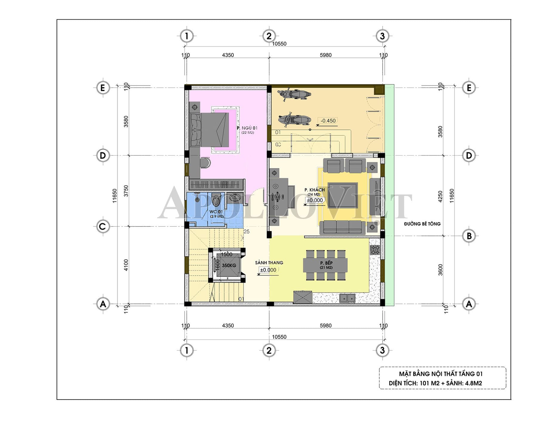 Khám Phá Biệt Thự Hiện Đại 3 Tầng Tại Bắc Ninh BT25108