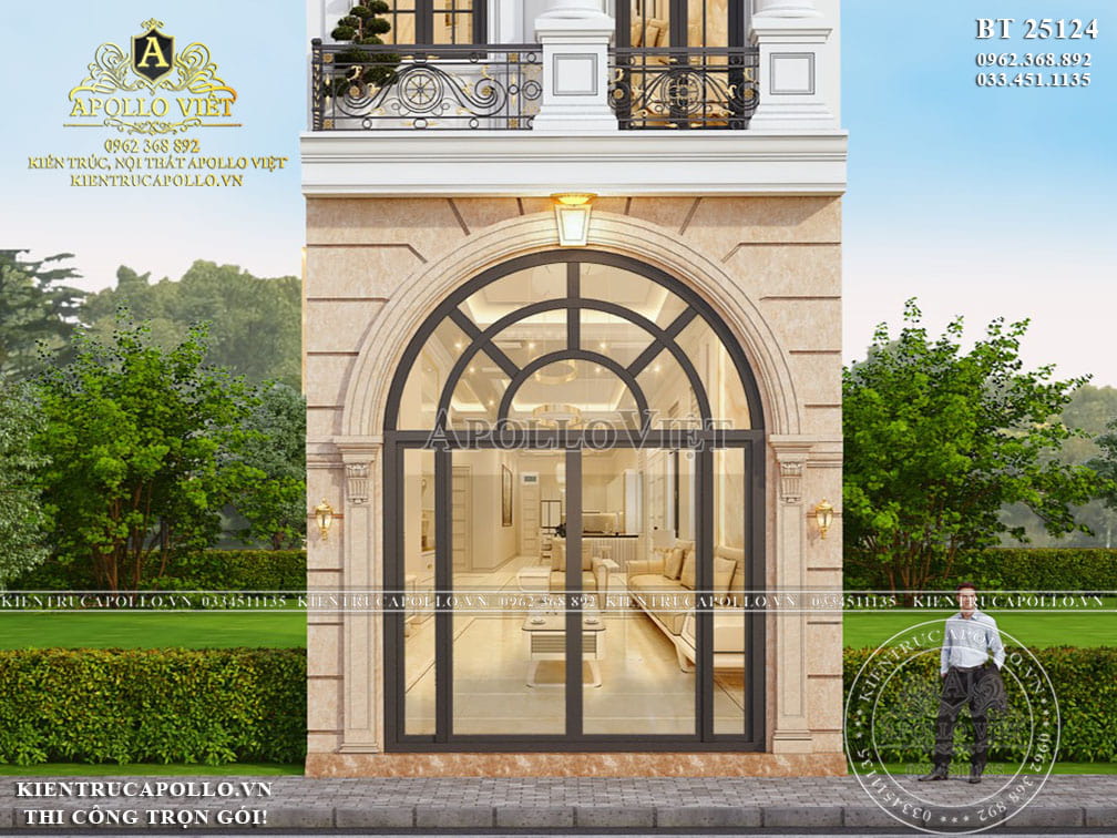 Khám Phá Biệt Thự Tân Cổ Điển Mái Thái – Mẫu Nhà Đẹp Tại Hưng Yên BT25124