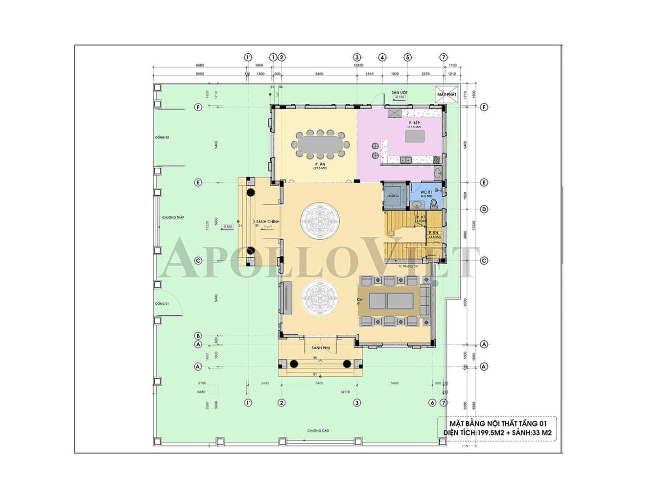 Chiêm ngưỡng biệt thự Tân Cổ Điển 3 tầng Sang trọng BT25129
