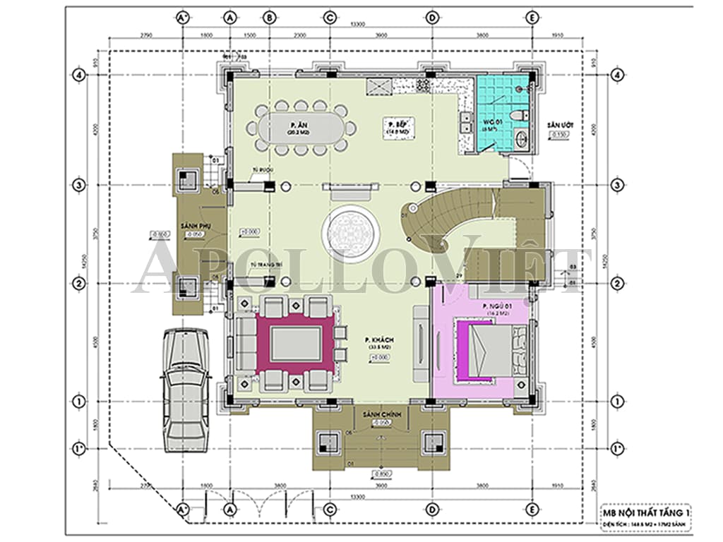 Biệt thự 2 tầng mái Nhật sang trọng – Xu hướng thiết kế 2026 BT25132
